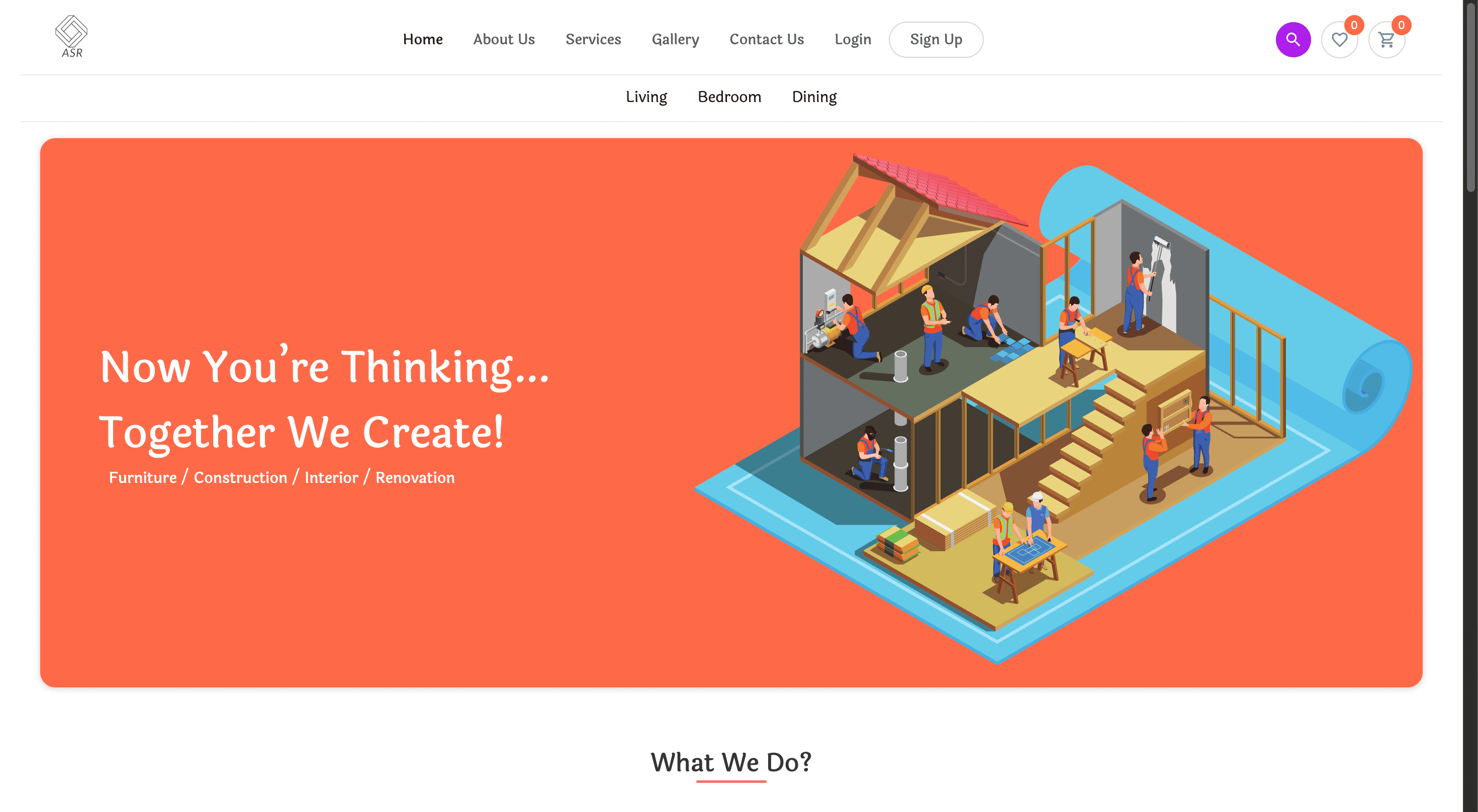 ASR Interior — Full-Stack Multi-Role E-Commerce Platform - Full-Stack / Backend Systems project by Roshan Sharma showcasing React, Next.js, TypeScript